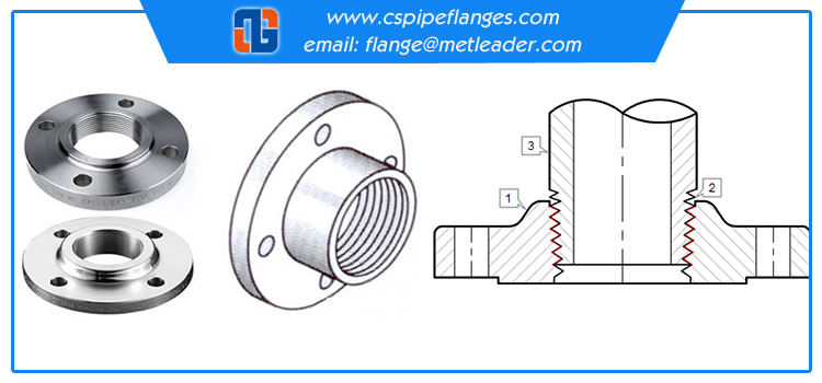 carbon steel threaded flange